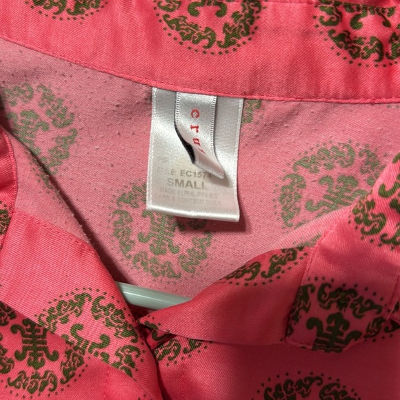Josie Natori Fuchsia Print Pajama Set - Picture 2 of 10